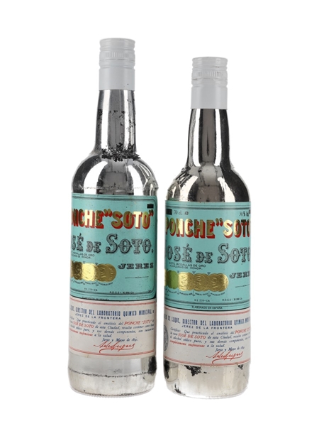 Ponche Soto Liqueur Jose De Soto 2 x 70cl-75cl / 30%