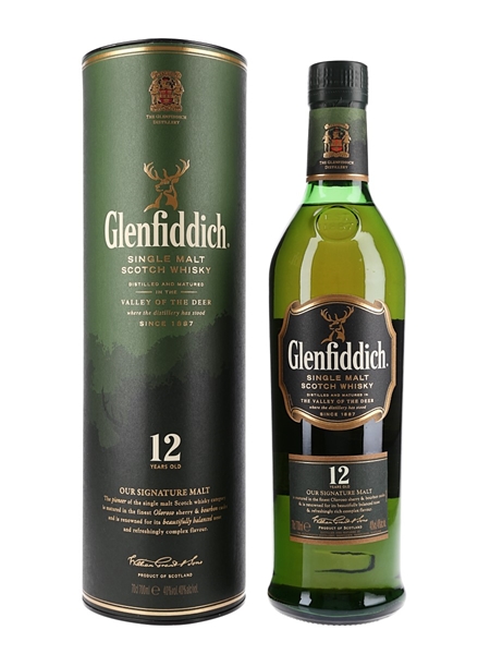 Glenfiddich 12 Year Old Our Signature Malt 70cl / 40%