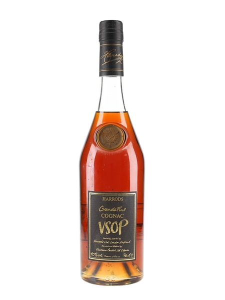 Harrods VSOP Grande Fine Cognac Bottled 1980s - Chateau Paulet 70cl / 40%