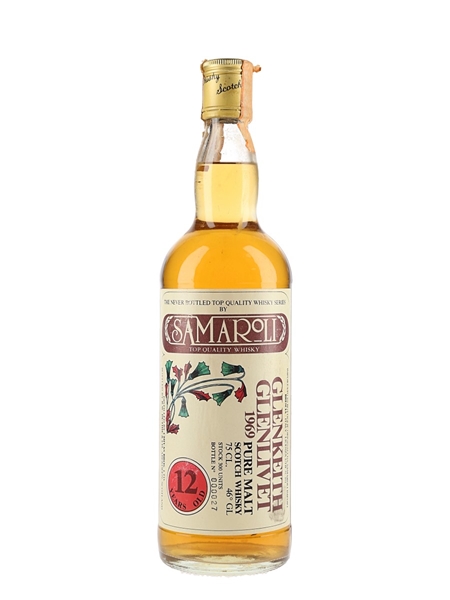 Glen Keith Glenlivet 1969 12 Year Old Bottled 1980s - Samaroli 75cl / 46%