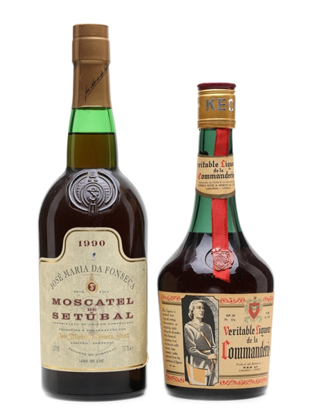 Fonseca Moscatel De Setubal 1990 & Keo Commanderie  75cl & 50cl