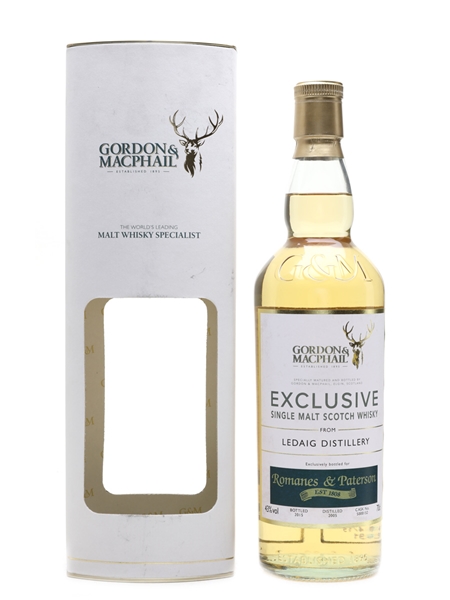 Ledaig 2005 Gordon & MacPhail Romanes & Paterson 70cl / 43%