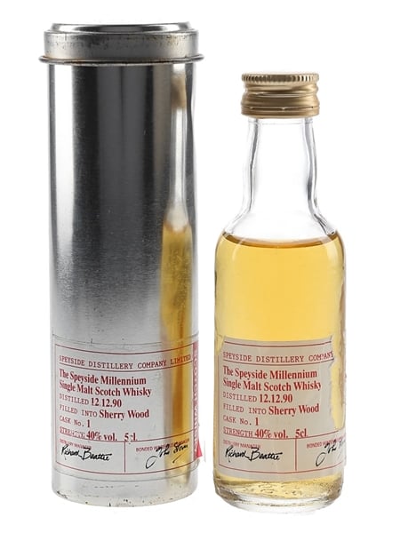 The Speyside Millennium 1990 Cask 1 5cl