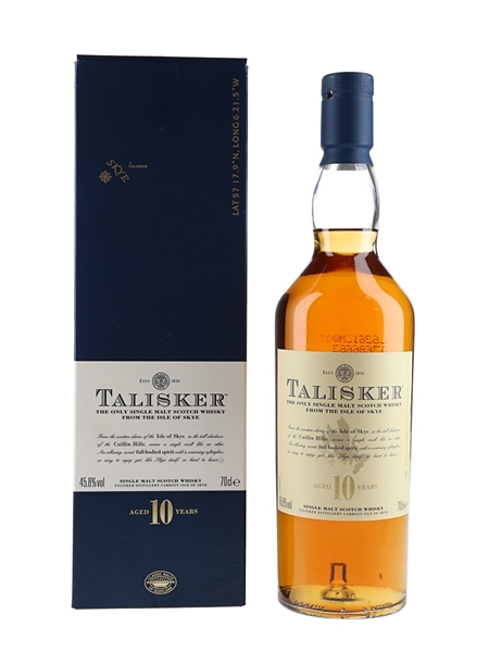 Talisker 10 Year Old  70cl / 45.8%