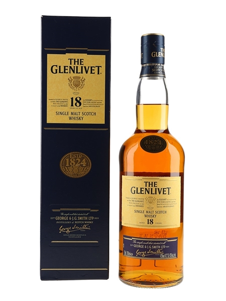 Glenlivet 18 Year Old Bottled 2010 70cl / 43%