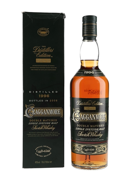 Cragganmore 1996 Distillers Edition Bottled 2008 70cl / 40%