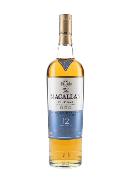 Macallan 12 Year Old Fine Oak Triple Cask Matured 70cl / 40%