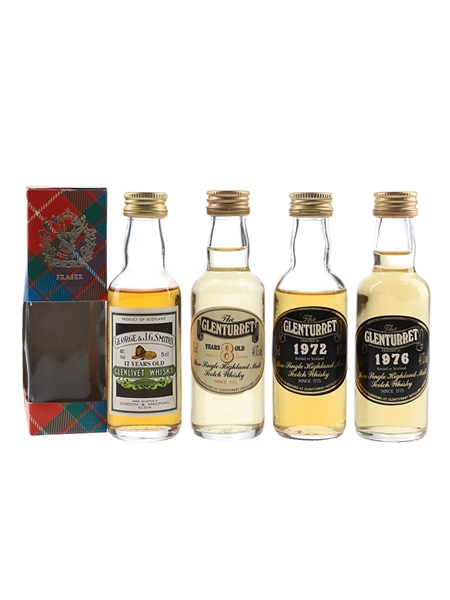 Assorted Single Malt Scotch Whisky  4 x 5cl