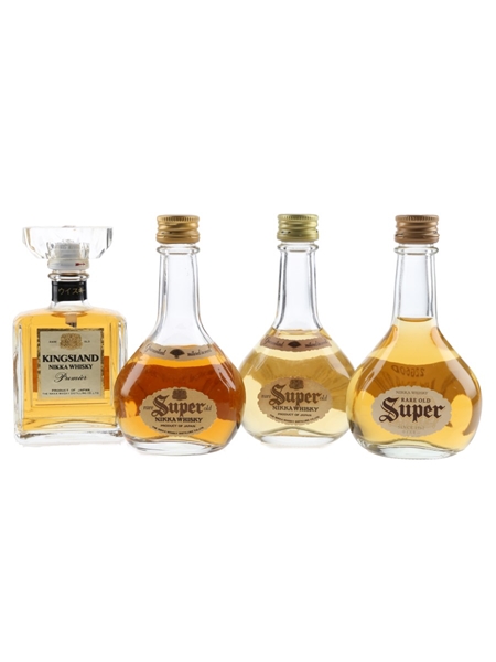 Kingsland Premier & Nikka Super Rare Old Premium  4 x 5cl