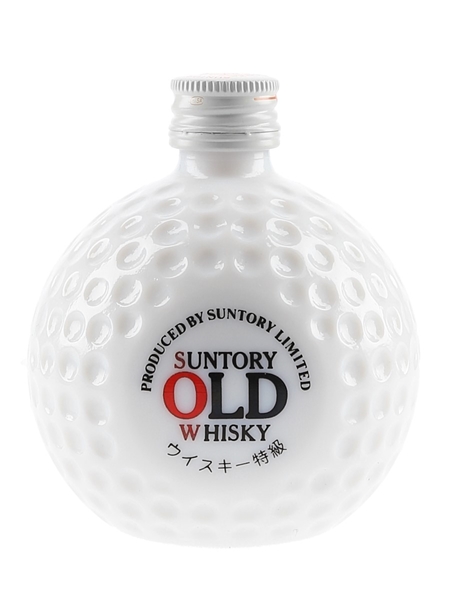 Suntory Old Whisky Bottled 1980s - Golf Ball Bottle 10cl / 43%