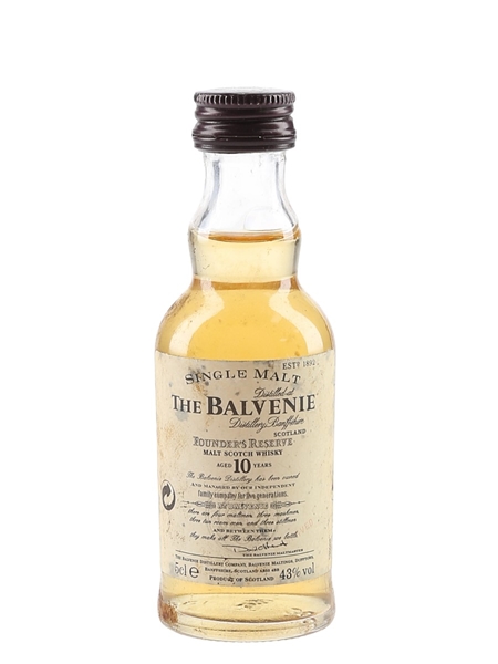 Balvenie 10 Year Old Founder's Reserve Bottled 2000s 5cl / 43%