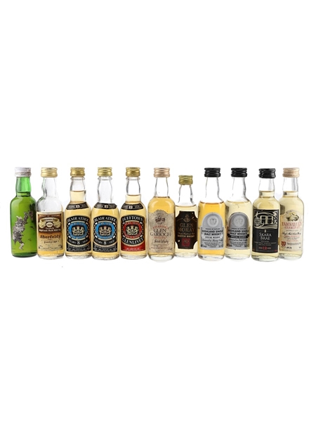 Assorted Single Malt Scotch Whisky  11 x 5cl