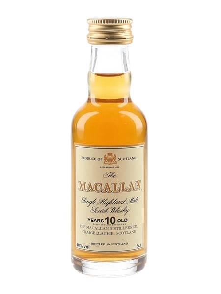 Macallan 10 Year Old Bottled 2000s 5cl / 40%