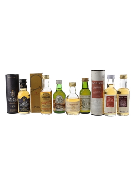 Assorted Single Malt Scotch Whisky  7 x 5cl