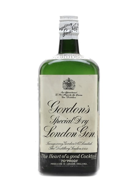 Gordon's Special Dry London Gin Bottled 1950s - Spring Cap 75cl / 40%