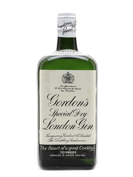 Gordon's Special Dry London Gin Bottled 1950s - Spring Cap 75cl / 40%