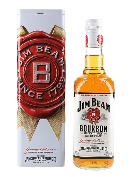 Jim Beam White Label 4 Year Old  70cl / 40%