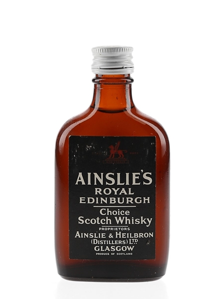 Ainslie's Royal Edinburgh Bottled 1960s 5cl