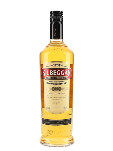 Kilbeggan Irish Whiskey Bottled 2012 70cl / 40%