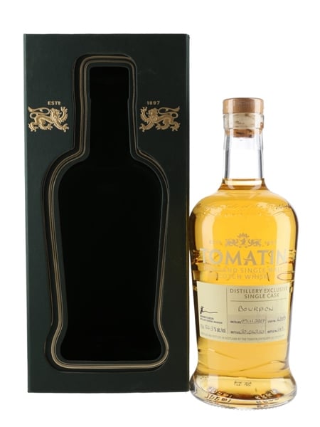 Tomatin 2007 Bourbon Cask #4703 Distillery Graham Bottled 2021 70cl / 55.3%