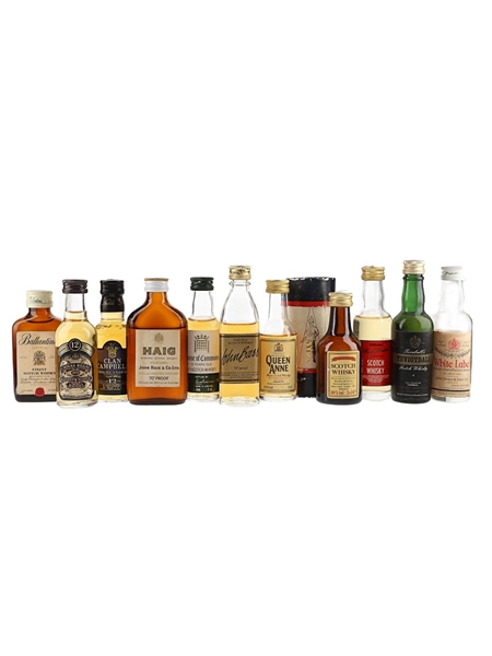 Assorted Blended Scotch Whisky  11 x 5cl