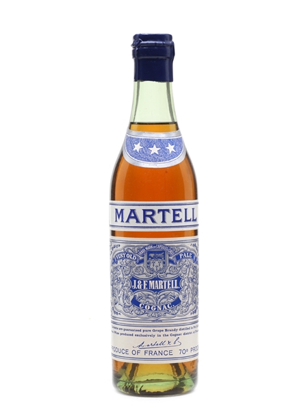 Martell 3 Star VOP Spring Cap Bottled 1950s 37.5cl / 40%