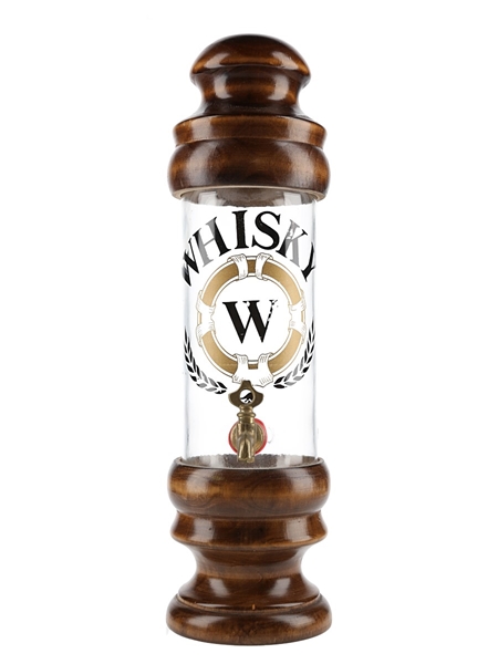 Vintage Whisky Dispenser  38cm x 10.5cm