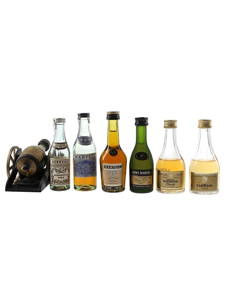 Assorted Cognac  7 x 3cl-5cl / 40%