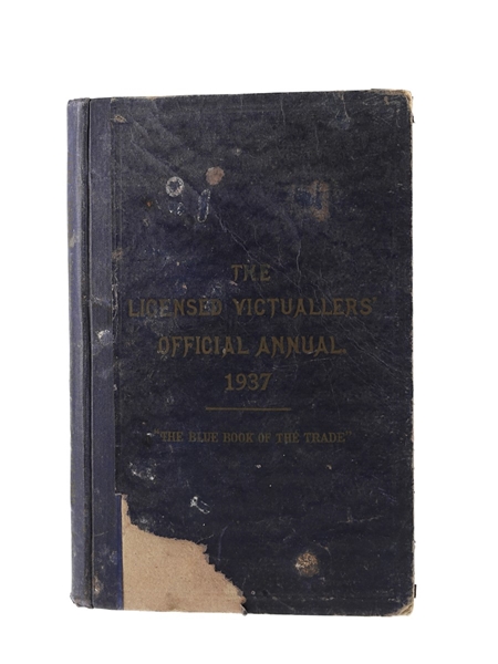 The Licensed Victuallers' Official Annual 1937 The Blue Book of the Trade 