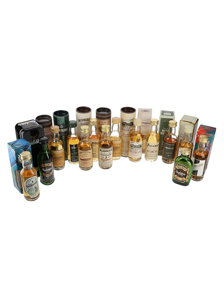 Assorted Single Malt Scotch Whisky  14 x 5cl