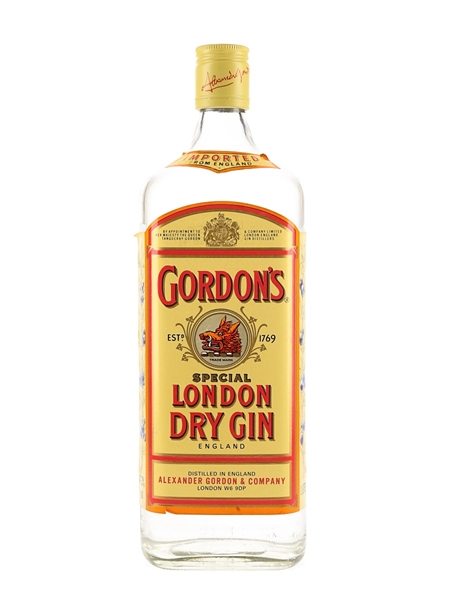 Gordon's Special London Dry Gin Bottled 1990s 100cl / 47.3%