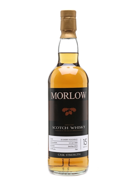 Arran 2000 Morlow Private Cask 15 Year Old Sherry Hogshead 70cl / 53.4%