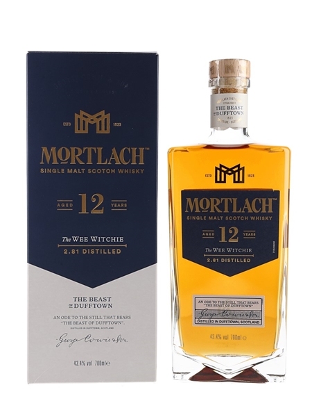 Mortlach 12 Year Old The Wee Witchie 70cl / 43.4%