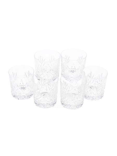 Edinburgh Crystal Whisky Tumblers  8cm & 7.5cm