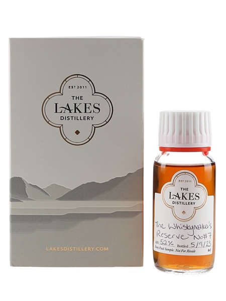 Lakes Distillery Whiskymaker's Reserve No. 7 Bottled 2023 - Sample 6cl / 52%