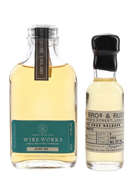 Portsmouth 2019 Spring 2023 Release & Wire Works Alter Ego Berry Bros & Rudd - Trade Sample 2 x 5cl-10cl