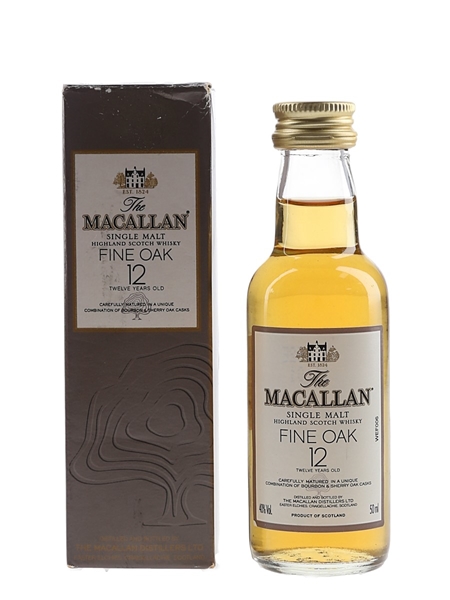 Macallan 12 Year Old Fine Oak  5cl / 40%