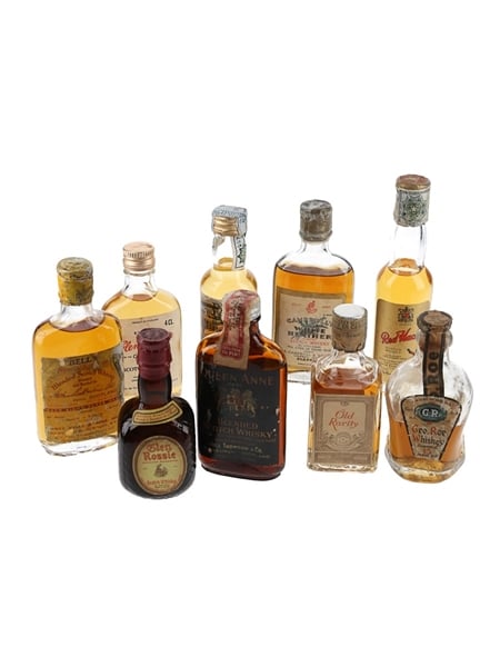 Assorted Blended Scotch Whisky  9 x 5cl