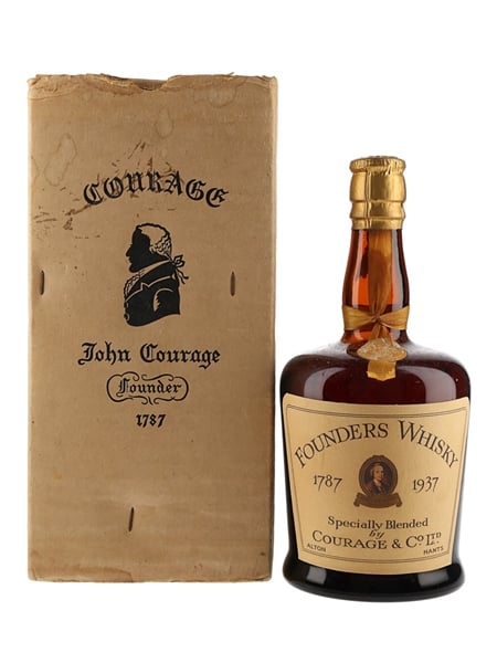 Courage & Co. Founders Whisky 1787-1937 Bottled 1930s 75cl