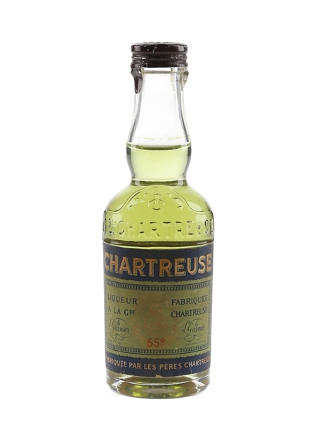 Chartreuse Green Bottled 1956-1964 3cl / 55%