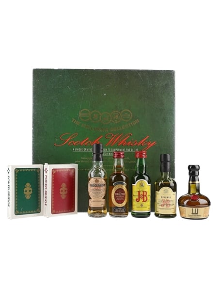 The Exclusive Collection Scotch Whisky Poker Gift Pack  5 x 5cl / 43%