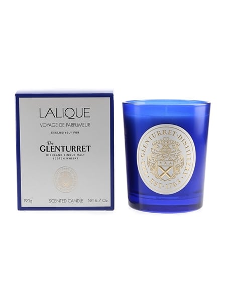 Glenturret Lalique Scented Candle  190g