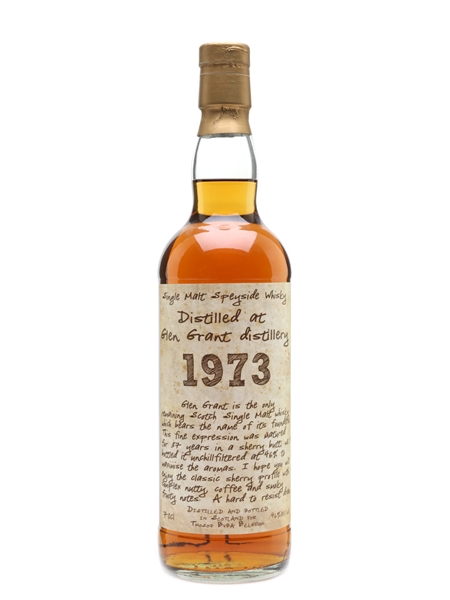 Glen Grant 1973 37 Year Old - Thosop BVBA Belgium 70cl / 46%