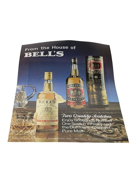 Bell's Whisky Advertising Print 1983 - From The House Of Bell's 24cm x 32cm