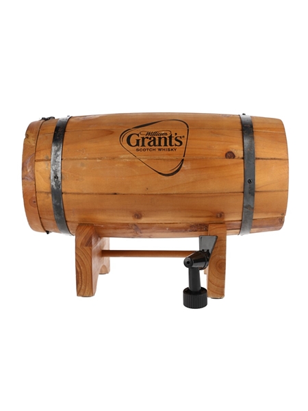 William Grant's Scotch Whisky Barrel Dispenser 36cm x 26cm x 18cm