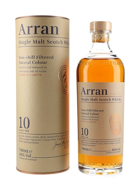 Arran 10 Year Old  70cl / 46%