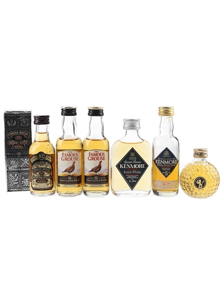 Assorted Blended Scotch Whisky  6 x 5cl