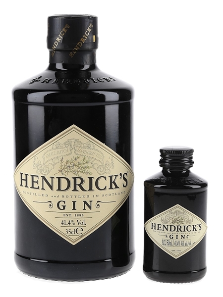 Hendrick's Gin  2 x 5c-35cl / 41.4%