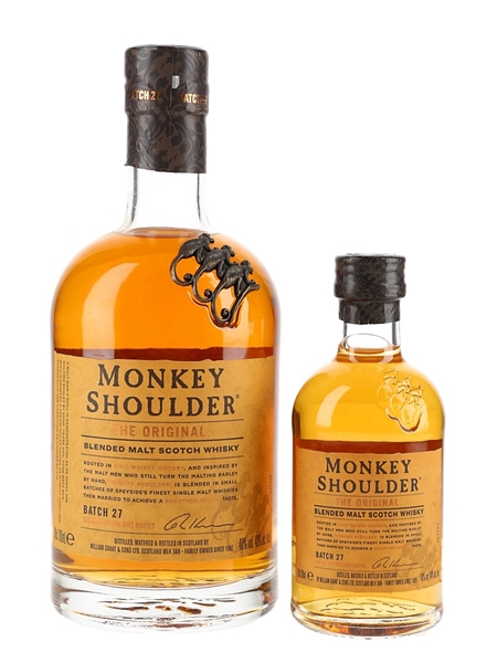 Monkey Shoulder The Original Batch 27  2 x 20cl-70cl / 40%