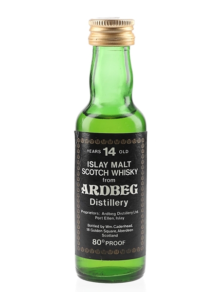 Ardbeg 14 Year Old Bottled 1970s - Cadenhead's 5cl / 46%